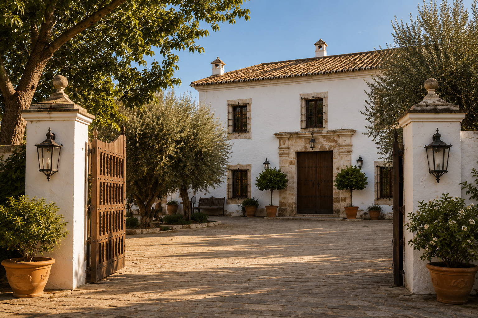 Andalusian villa with private pool